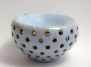 Blue essential oil burner