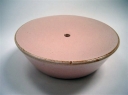Pink soap dish